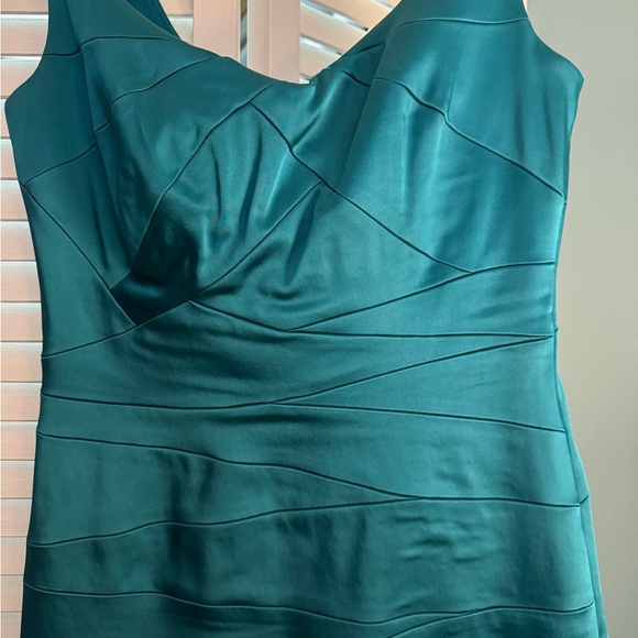 Satin Cocktail Dress - Picture 3 of 5